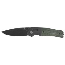 Couteau pliant QSP Vault acier 14C28N lame 83 mm lame drop - Vert