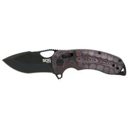 Couteau pliant SOG Kiku XR Fatcarbon acier XHP lame 77 mm - Autre