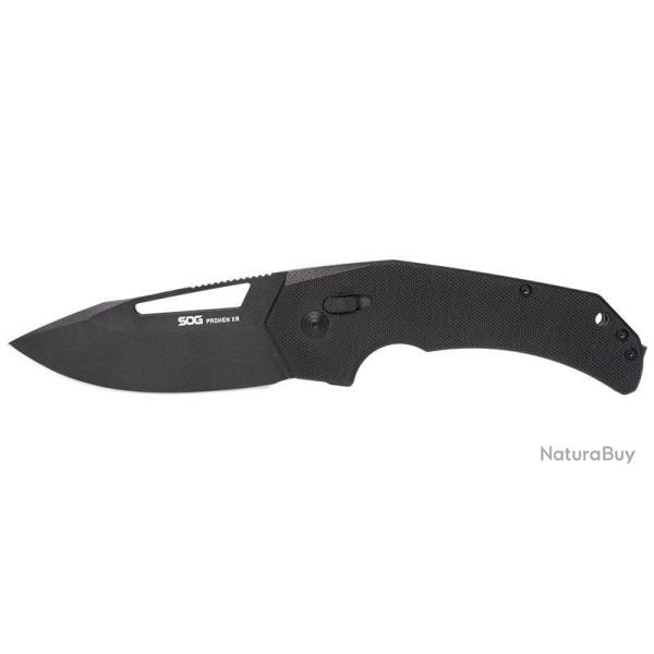 Couteau pliant SOG Prohen XR - Collection Mikkel Willumsen - Noir