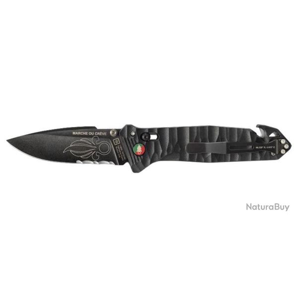 Couteau pliant TB Outdoor CAC Mixte L�gion �trang�re Savoir-Faire - Noir
