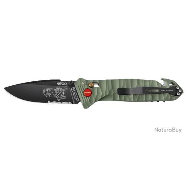Couteau pliant TB Outdoor CAC Mixte Marine Nationale 400ans Commando - Kaki