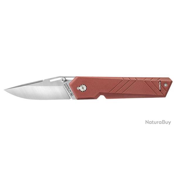 Couteau pliant TB Outdoor Unboxer V2 acier Nitrox lame 72 mm - Rouge