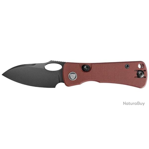 Couteau pliant Trivisa Andromeda-RG acier 14C28N lame 59 mm - Rouge