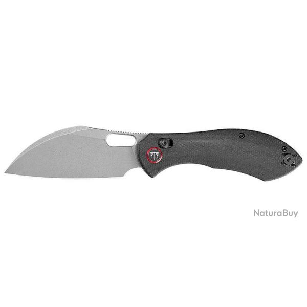 Couteau pliant Trivisa Batwing-BM/L acier 14C28N lame 86 mm - Noir