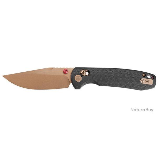 Couteau pliant Trivisa Butterfly-CG acier 14C28N lame 76 mm - Noir