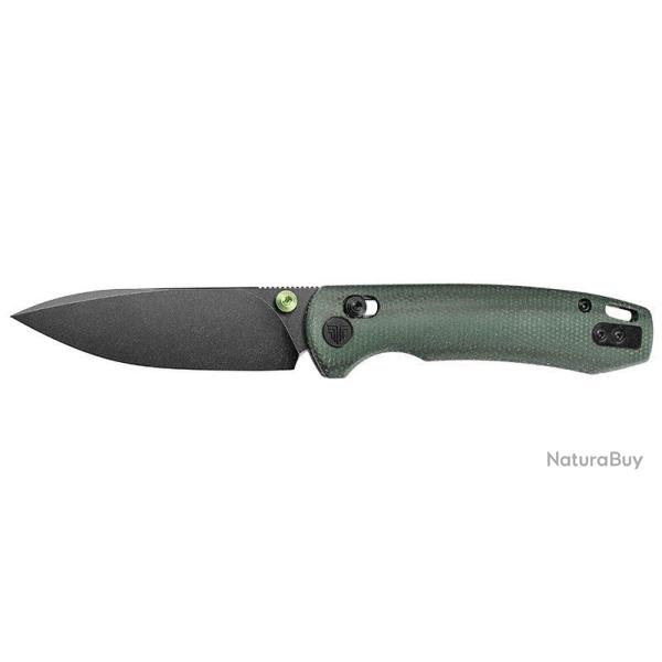 Couteau pliant Trivisa Dragonfly-GM acier 14C28N lame 76 mm - Vert
