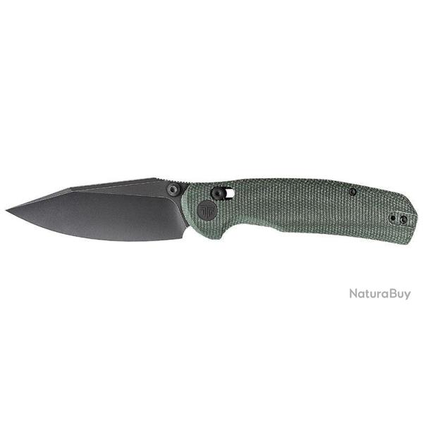 Couteau pliant Trivisa Hornet-04G acier 14C28N lame 85 mm - Vert