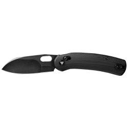 Couteau pliant Trivisa Lamb-03B acier N690 lame 77 mm - Noir