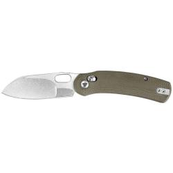 Couteau pliant Trivisa Lamb-03G acier N690 lame 77 mm - Vert