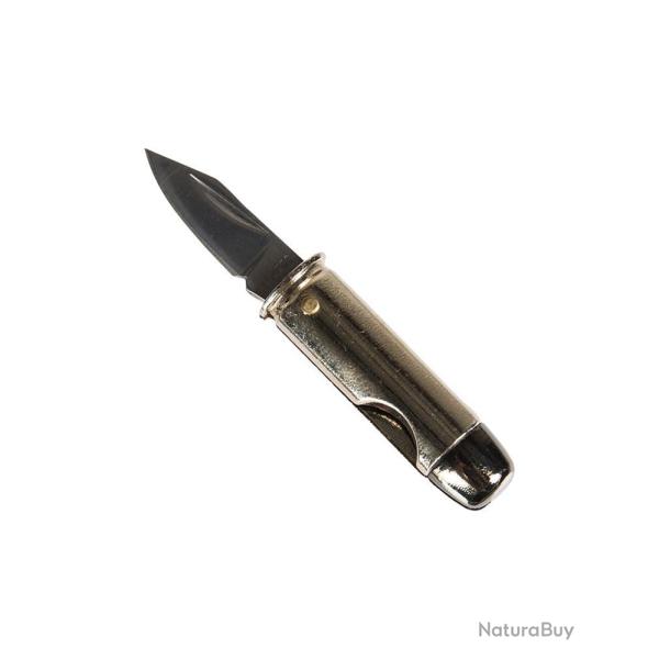 Couteau pliant type cartouche Mil-Tec lame inox 2,6 cm - Autre
