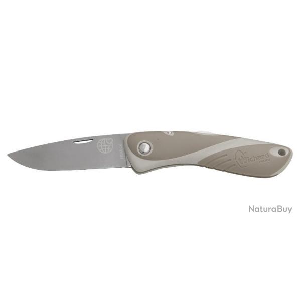 Couteau pliant Wichard Aquaterra Biosourc acier 420 HC - Sable