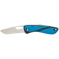 Couteau pliant Wichard Offshore Lame Mixte acier 12C27 Mod - Bleu