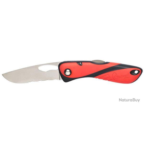 Couteau pliant Wichard Offshore Lame Mixte acier 12C27 Mod - Rouge