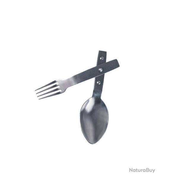 Couvert pliant fourchette-cuill�re Mil-Tec en alliage - Autre