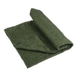 Couverture de cantonnement Mil-Tec en polyester 200 x 150 cm - Vert olive
