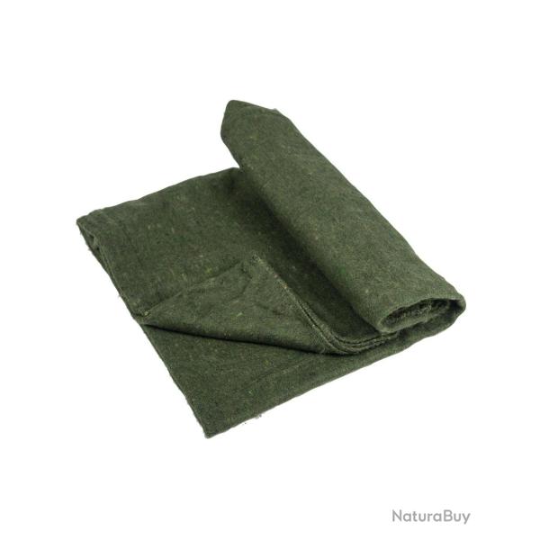 Couverture de cantonnement Mil-Tec en polyester 200 x 150 cm - Vert olive