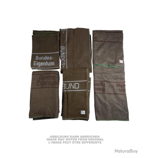 Couverture en laine de la Bundeswehr de 210 x 200 cm, �tat - Autre
