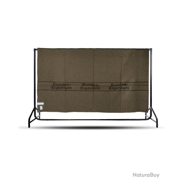 Couverture militaire Mil-Tec en laine 85 % - Vert olive