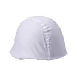 Couvre-casque OTAN en coton pour casque d'occasion - Blanc