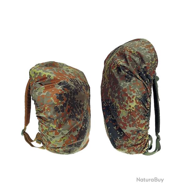 Couvre-sac de pluie Mil-Tec 130 litres en polyester enduit - Flecktarn / Max 130 L