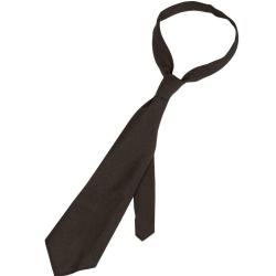 Cravate de service Mil-Tec SEC en laine et viscose pour tenue - Noir