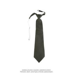 Cravate de tenue de service type sovi&eacute;tique, stock ancien - Noir / Argent