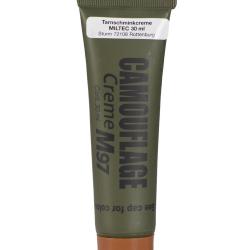 Cr&egrave;me de camouflage Mil-Tec NATO en tube de 30 g - Marron