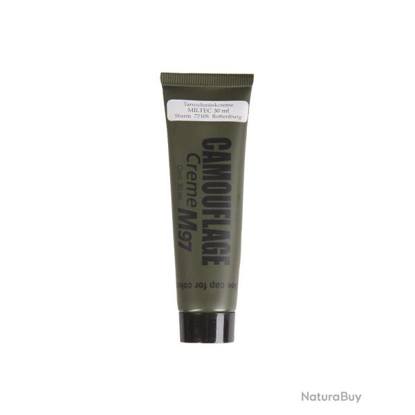 Cr�me de camouflage Mil-Tec NATO en tube de 30 g - Noir