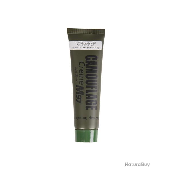 Cr�me de camouflage Mil-Tec NATO en tube de 30 g - Vert