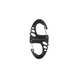 Crochets en S tactiques Mil-Tec en polyoxym&eacute;thyl&egrave;ne 4,9 cm - Noir