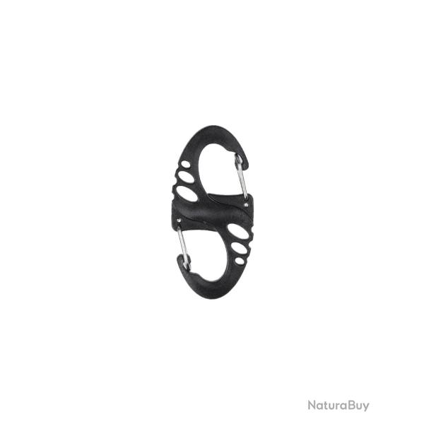 Crochets en S tactiques Mil-Tec en polyoxym�thyl�ne 4,9 cm - Noir