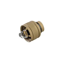 Culot arri&egrave;re Surefire UE pour Scout Light en aluminium - Coyote
