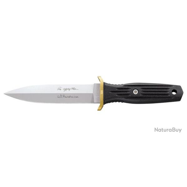 Dague Boker Applegate Fairbairn Boot acier 440C (Inox) - Noir