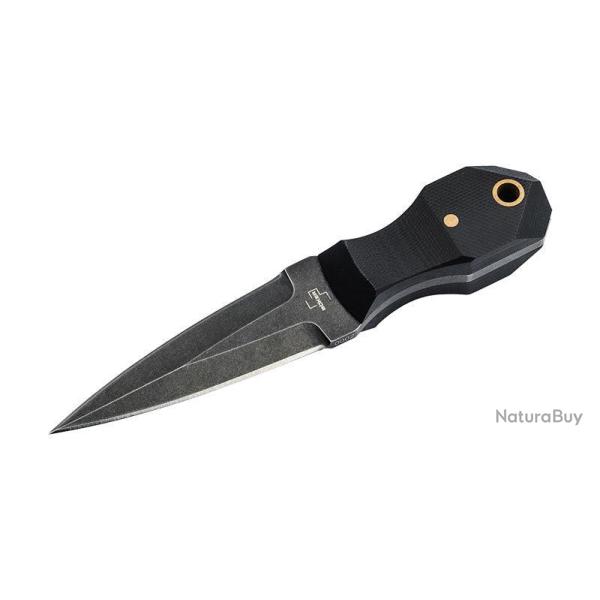 Dague Boker Plus Pocket Rocket acier D2 lame 70 mm lame spear - Noir