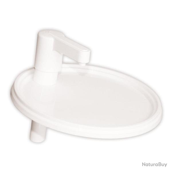 Distributeur Haix pour cirage en pot applicateur de dosage - Blanc