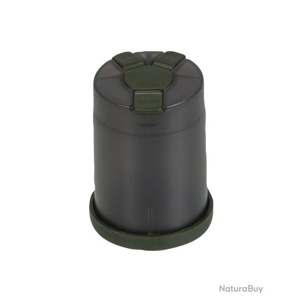 Doseur � �pices Wildo trois compartiments en polypropyl�ne - Vert olive