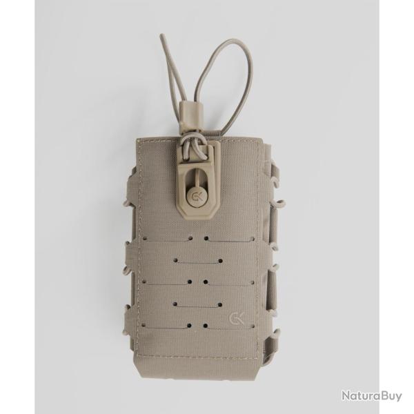 Double porte-chargeur 5.56 superpos� GK Dutycall polyamide - Coyote