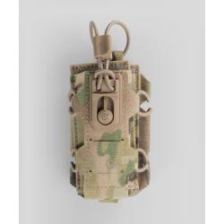 Double porte-chargeur 9 mm GK Dutycall superpos&eacute; sur platine - Multicam