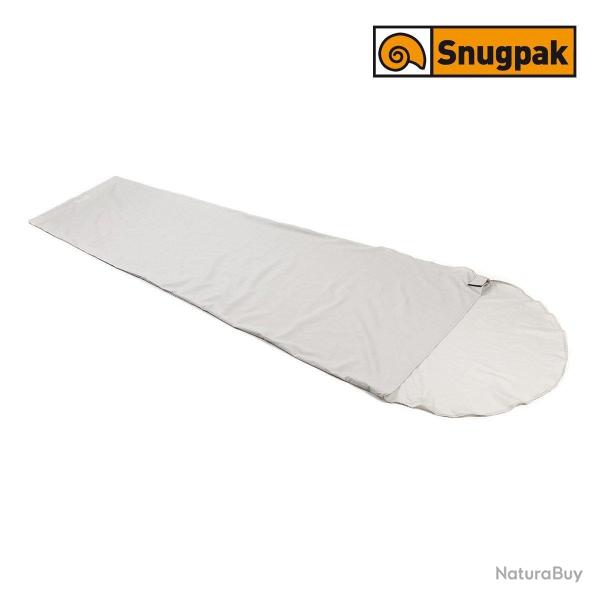 Drap de sac de couchage Snugpak poly coton 225 cm - Gris