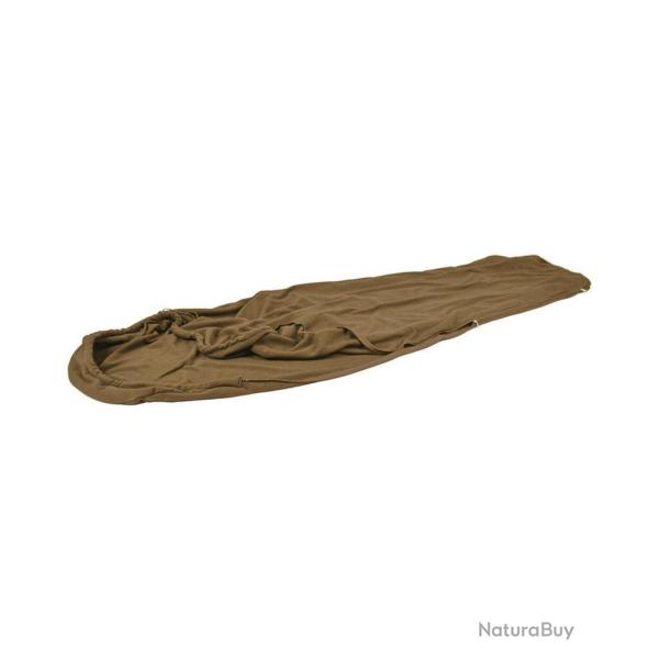 Drap en polaire pour sac de couchage Mil-Tec - Coyote