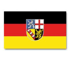 Drapeau du Land de Sarre Mil-Tec en polyester 90 x 150 cm - Autre