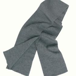 &Eacute;charpe en pure laine d'occasion - Gris