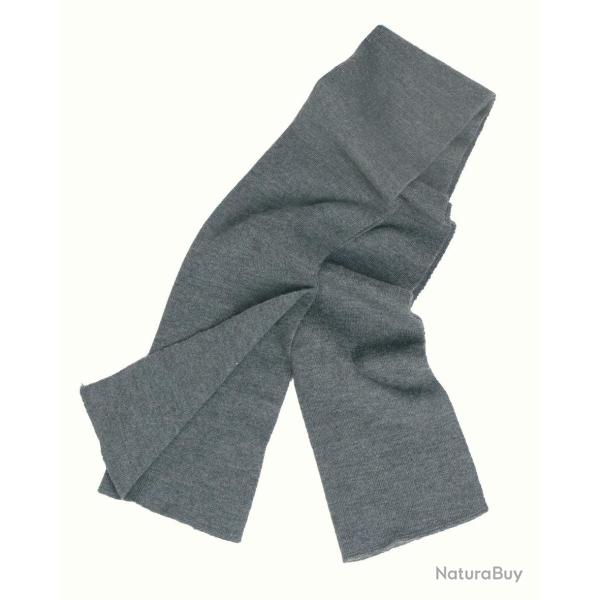 �charpe en pure laine d'occasion - Gris