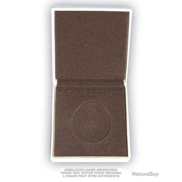 �crin � m�daille de 12 x 12 x 3,5 cm pour rangement - Blanc