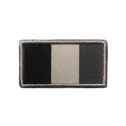 Ecusson A10 Equipment drapeau fran&ccedil;ais brod&eacute; - Gris
