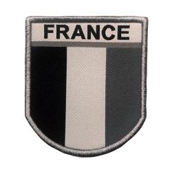 Ecusson A10 Equipment France brod&eacute; - Gris