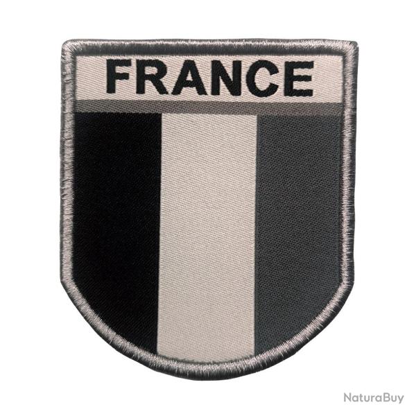 Ecusson A10 Equipment France brod� - Gris