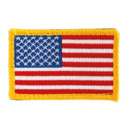 Ecusson drapeau am&eacute;ricain Mil-Tec en polyester 4,8 x 7,4 cm - Autre