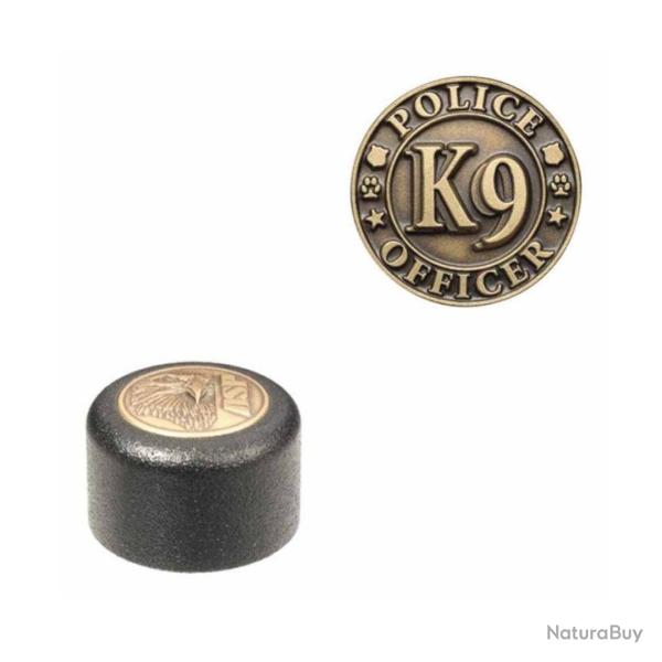 Embout de b�ton ASP Logo End Cap insigne K9 en acier alli� - Autre