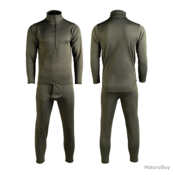 Ensemble thermique Mil-Tec TEESAR Thermofleece Gen III ECWCS - Vert Olive / XXL